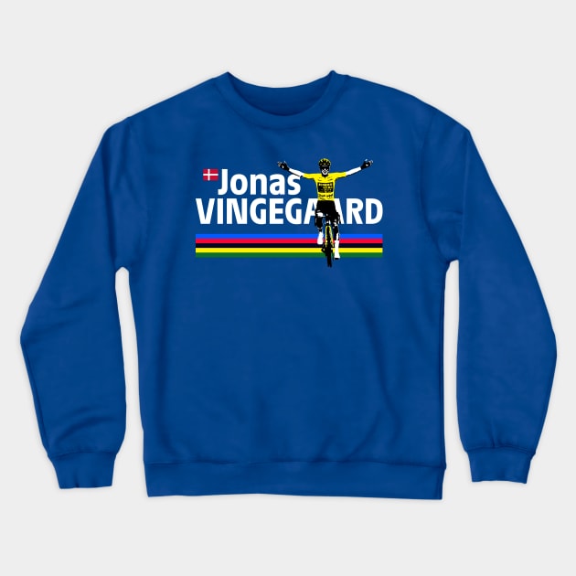 Jonas Vingegaard Crewneck Sweatshirt by reigedesign